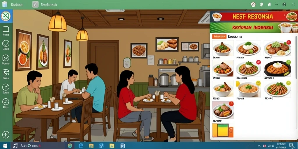 mutasitoto - Pengaturan level yang penuh warna dan detail.